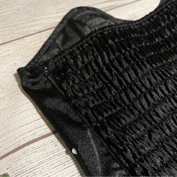 Better B. Embellished Strapless Ruched Party Dress - Picture 8 of 14